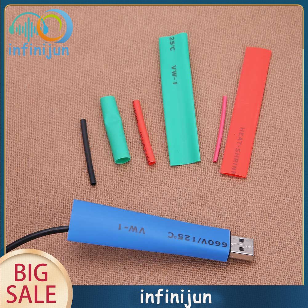 Bộ 328 Ống Co Nhiệt 8 Kích Cỡ 2:1