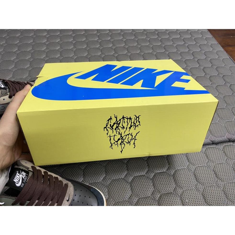 Giày Thể Thao- Af1 Travis Scot Grey Bản S.C