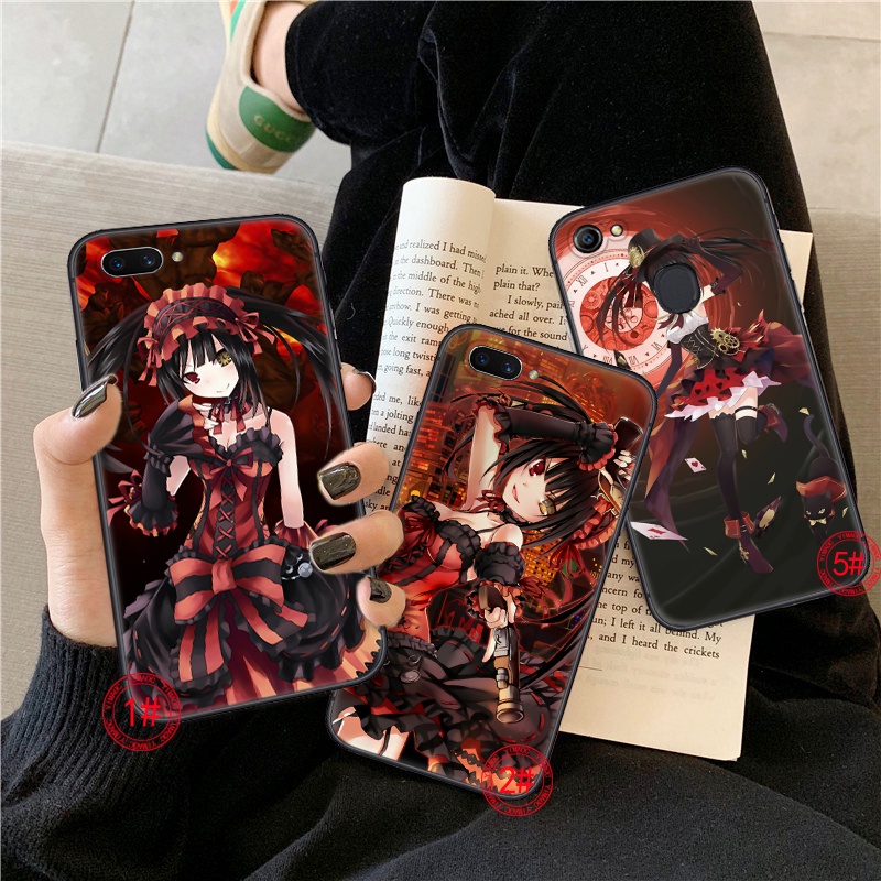 Ốp điện thoại TPU mềm in hình Gambar Kurumi Tokisaki thích hợp cho iPhone 6 6S 7 8 Plus X XS XR 11 Pro Max