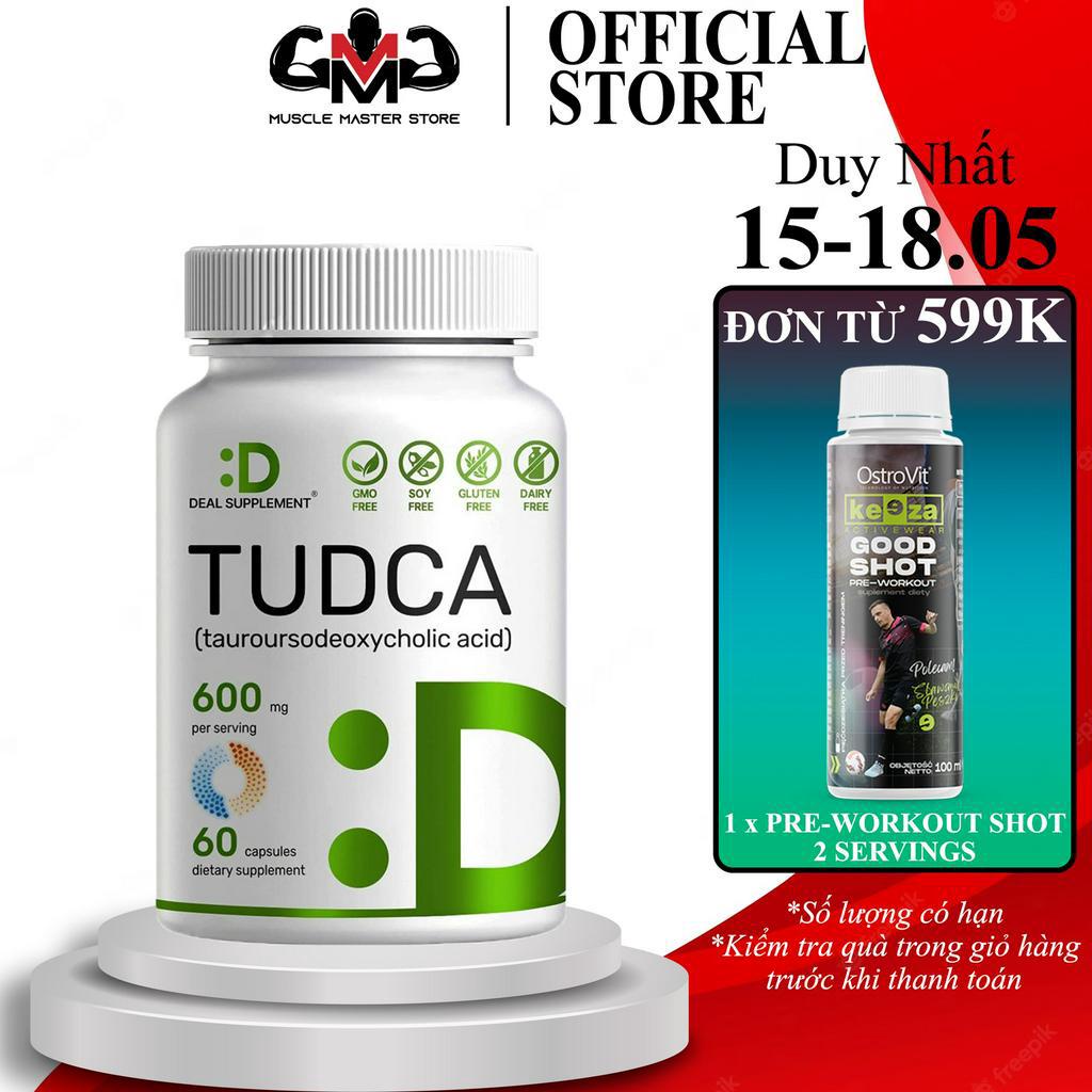 Viên Uống Giải Độc Gan Tốt Nhất Deal Supplement TUDCA 600mg 60 Viên