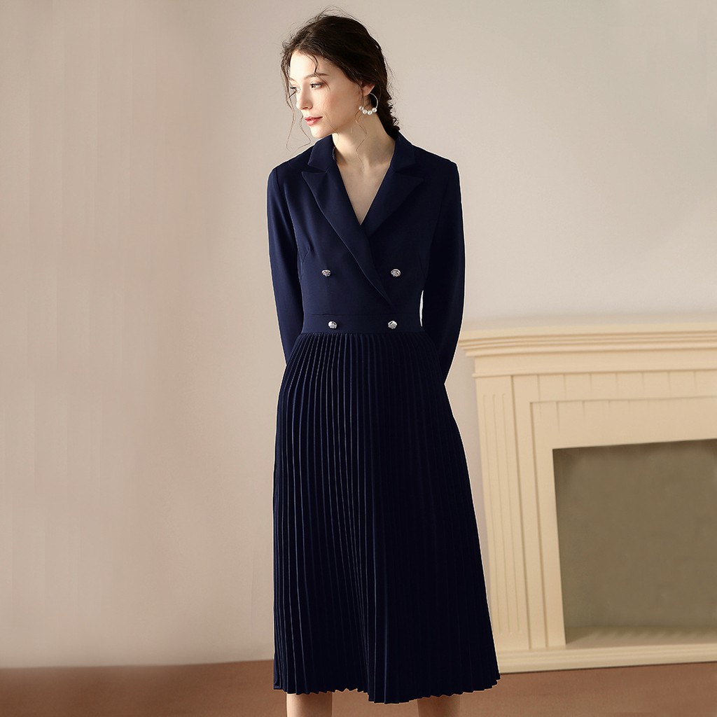 Váy vest xếp ly quảng châu cao cấp size M