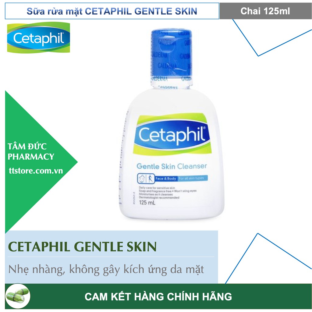 CETAPHIL Gentle Skin Cleanser - Sữa Rửa Mặt Dịu nhẹ cho mọi loại da