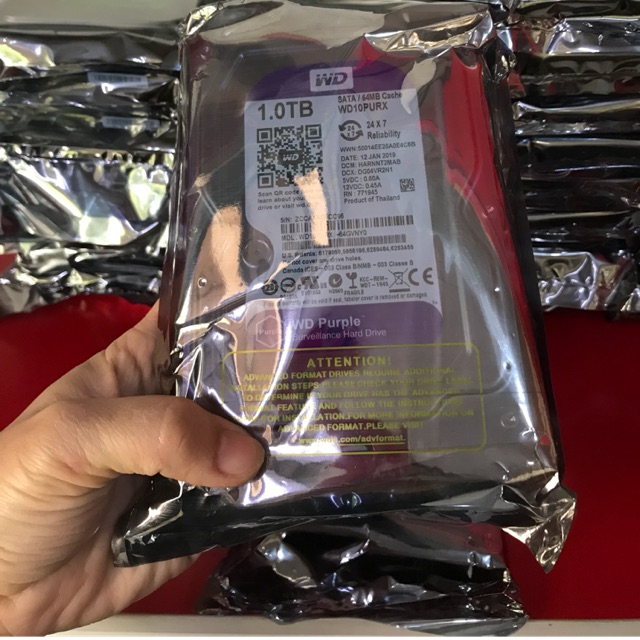 [Mã ELCL05 giảm 5% đơn 500K] Ổ cứng chuyên dụng lắp Camera 500gb, 1Tb, 2TB