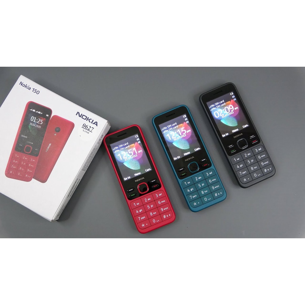 Điện thoại 2 sim Nokia 150 (2020) giá rẻ, pin khủng, fullbox-Bảo hành 12 tháng