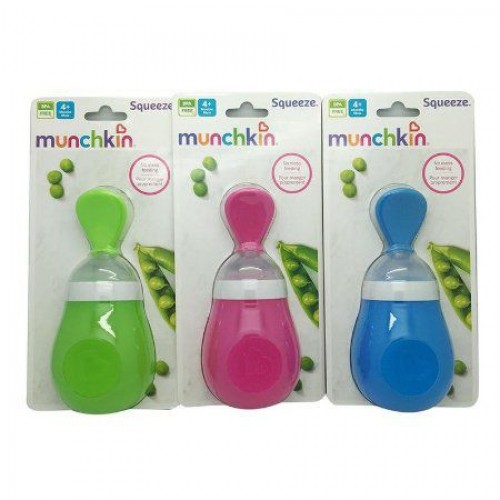 Bình thìa ăn dặm Munchkin 15807 (Hồng)