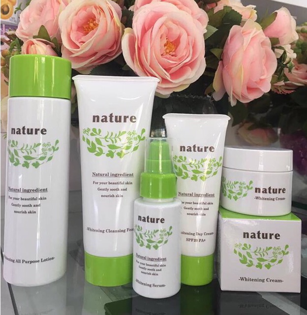 Kem dưỡng làm trắng da ban đêm Nhật Bản Naris Nature Whitening Cream
