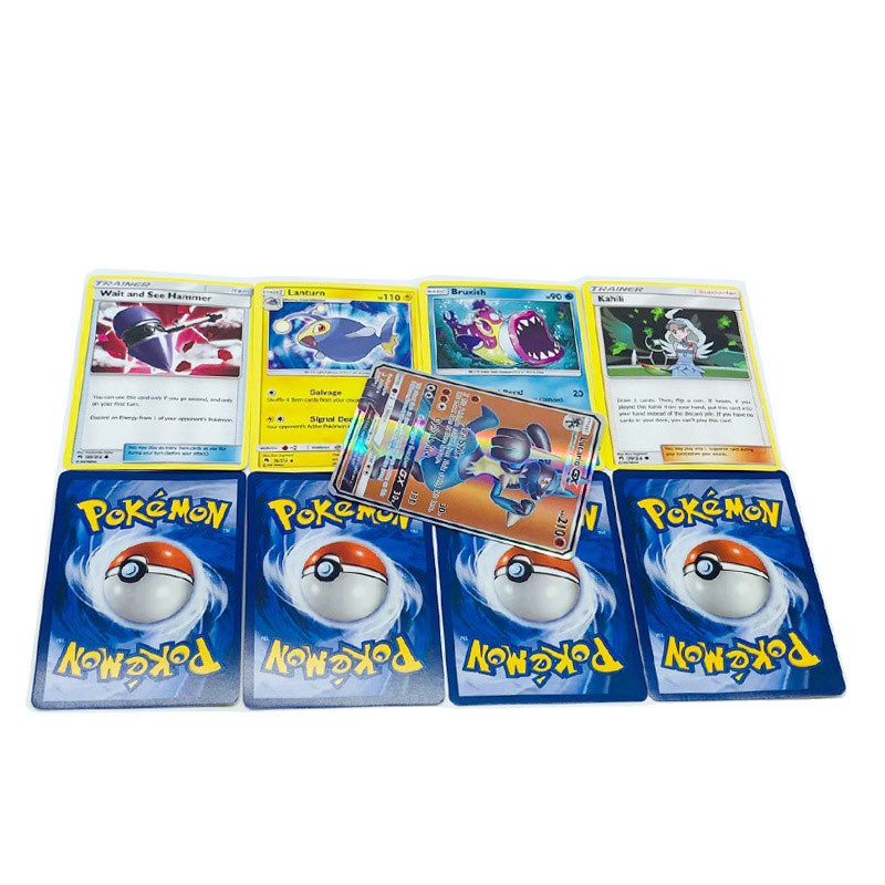 Bộ 324 Thẻ Bài Game Pokemon TCG Sun and Moon Thẻ Cao Cấp Nhiều Loại Thẻ Bài Pokemon Vmax with Thẻ Bài Pokemon Card Holder Book Album Album Sách Của Chủ Thẻ Pokemon