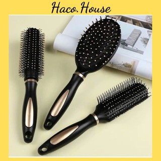 Set 3 Lược gỡ rối tóc, sấy tạo kiểu tóc, massage da đầu cao cấp tiện lợi