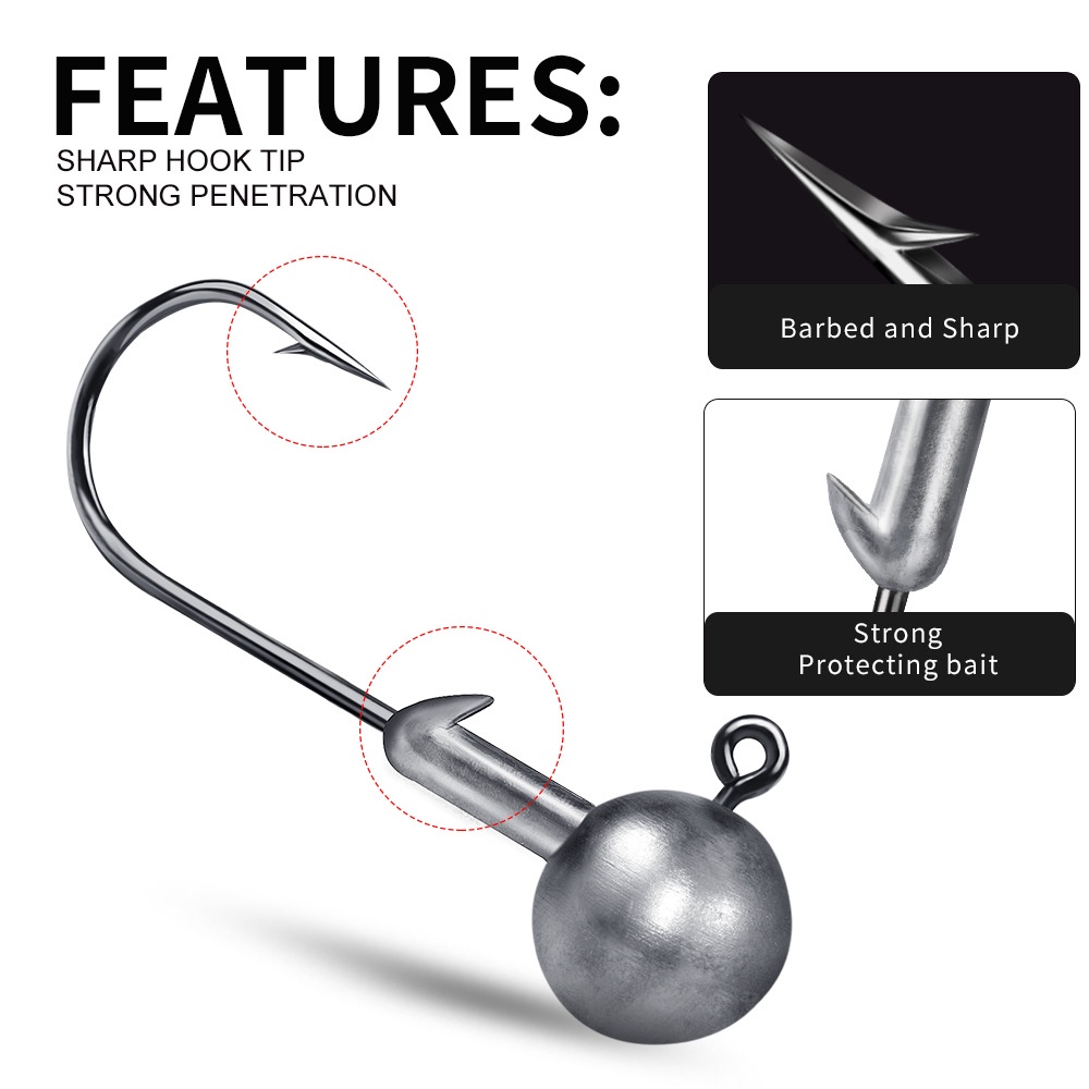 Móc Câu Cá Mềm 1-20g Chất Lượng