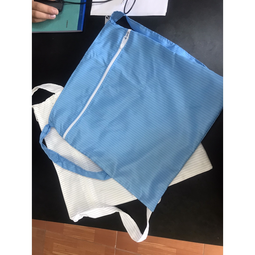 Túi chống tĩnh điện phòng sạch 2 ngăn. Giặt Được - Dùng Nhiều Lần.
