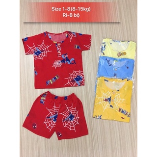 Bộ tole lanh cho bé trai 6-12kg