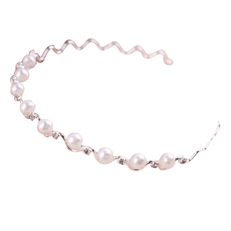 Băng Đô Đính Ngọc Trai Thời Trang Dành Cho Nữ