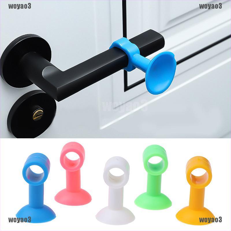 Bộ 5 Miếng silicone Gắn Cửa Chống Va Đập Tiện Lợi