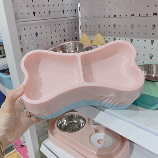 bát đôi cho chó mèo/ bát ăn uống