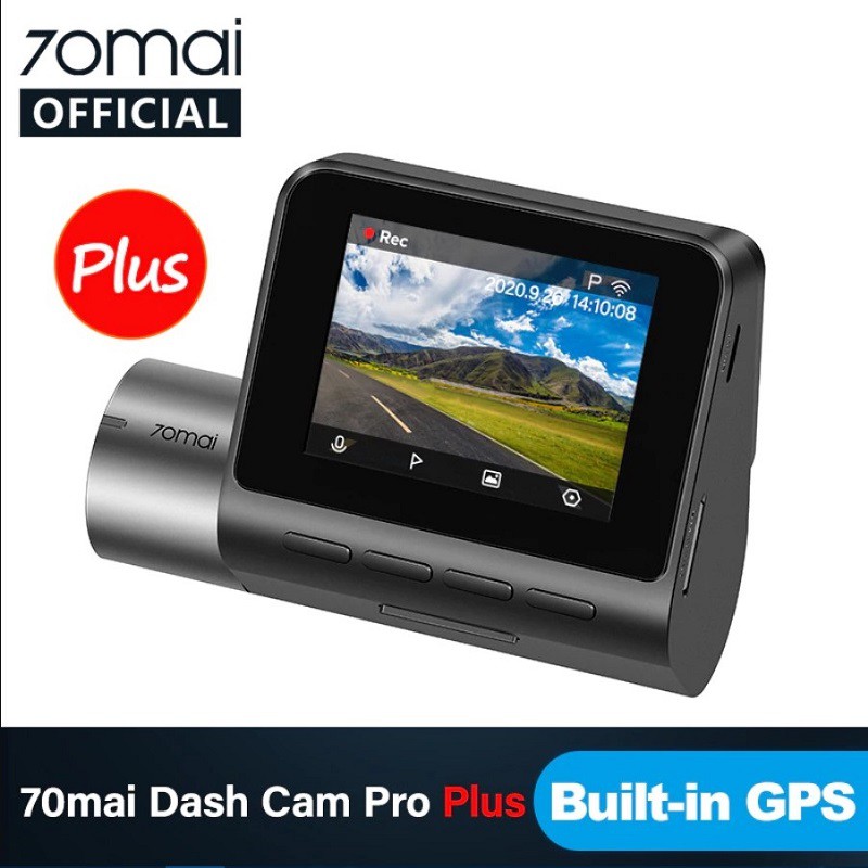 Camera hành trình 70mai Dash Cam Pro Plus 💖𝗙𝗥𝗘𝗘 𝗦𝗛𝗜𝗣💖  70mai A500. Tích hợp sẵn GPS | Bảo hành 3 tháng