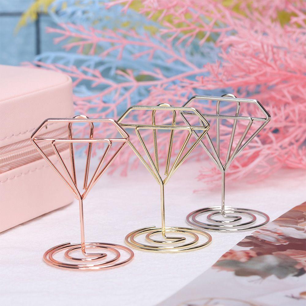 LONTIME Set 1 / 5 Kẹp Giấy Hình Trái Tim Màu Vàng Hồng Lãng Mạn