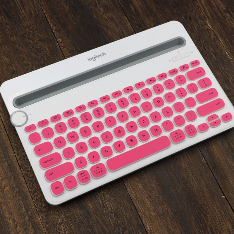 Miếng Dán Bảo Vệ Bàn Phím Bằng Silicon Siêu Mỏng Cho Logitech K480
