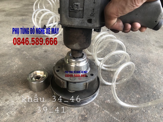 Khẩ Bắn Côn Sau Xe Ga ( bắn nồi sau xe ga)khẩu 39/41+khẩu 34/46