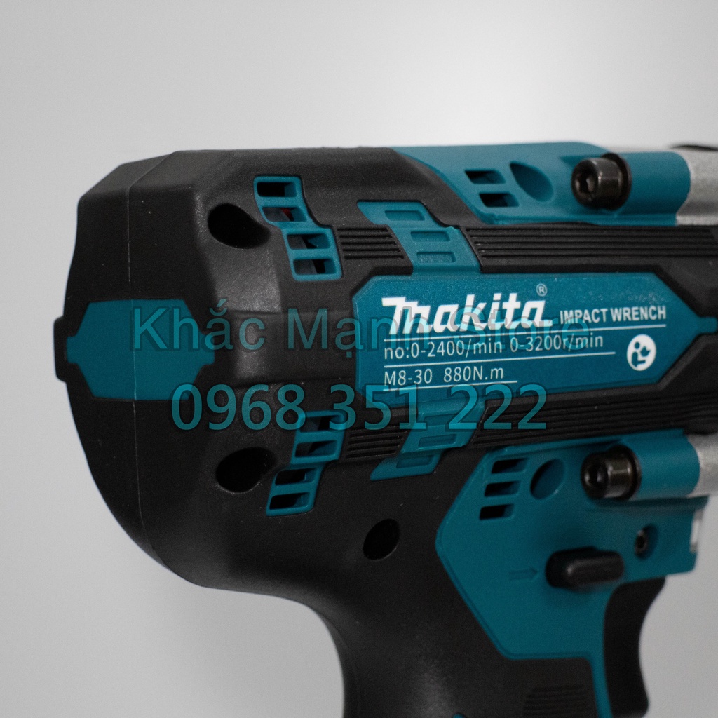 Máy Siết Bulong MAKITA 199V Lực Siết 990N.m, Động Cơ Không Chổi Than, Cam Kết Hàng Như Hình