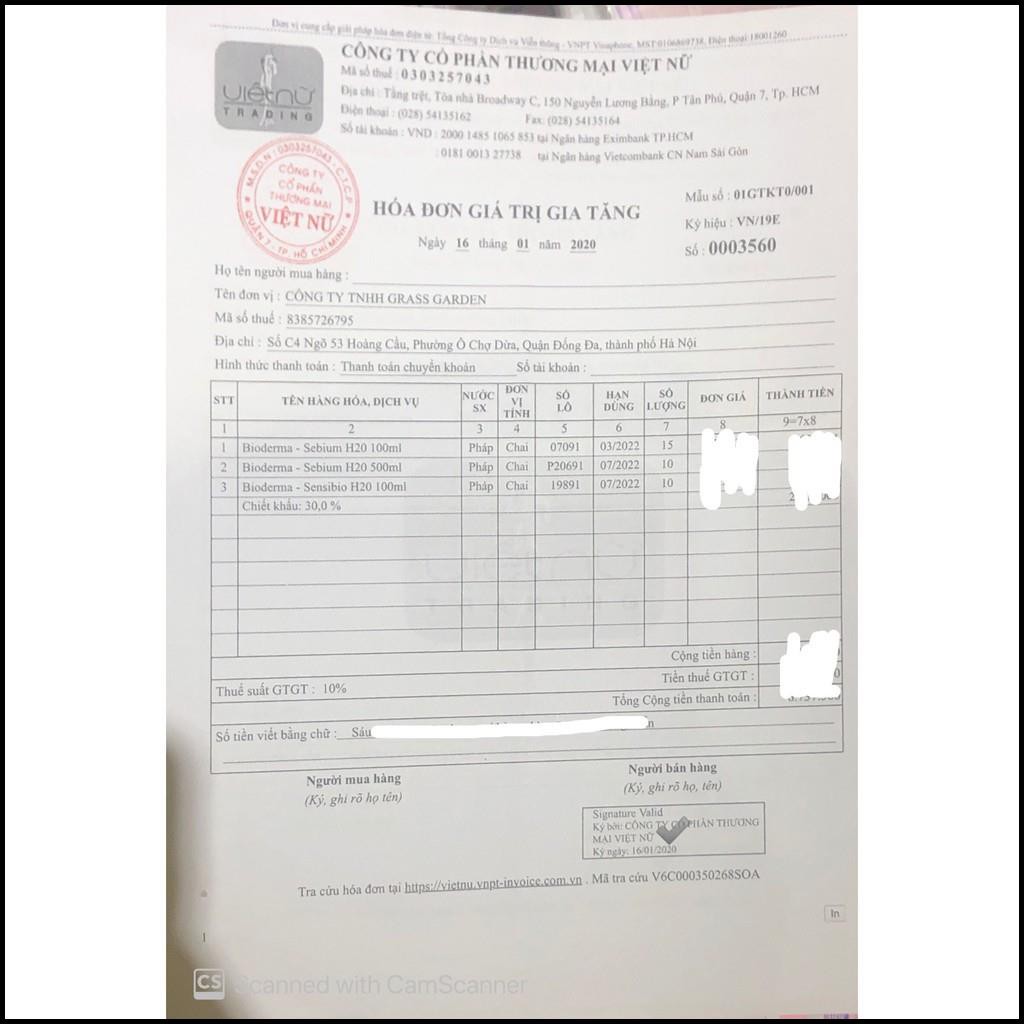 Nước Tẩy Trang Bioderma [CHÍNH HÃNG] Créaline H2O Nắp Bật Bản Mới Nhất, Nước Tẩy Trang Dành Cho Da Nhờn Mụn Bioderma | BigBuy360 - bigbuy360.vn