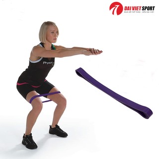 Dây tập mông chân lực đàn hồi Purple 15-45LB