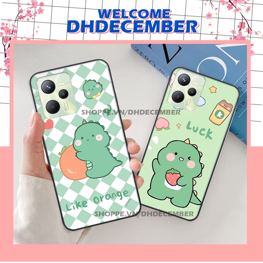 Ốp lưng Realme C35 in hình khủng long , gấu nâu xinh xắn, siêu cute  mà còn vô cùng RẺ -ĐẸP