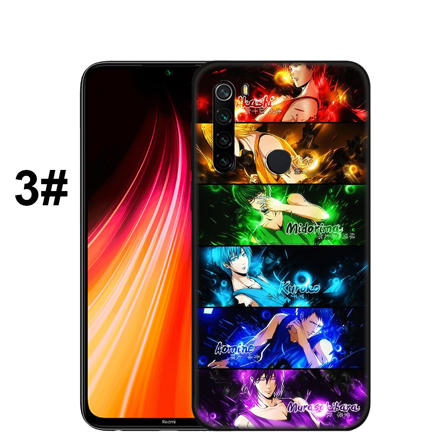 Ốp Lưng Silicone Mềm In Hình Kuroko 's Basketball Cho Xiaomi Redmi Note 5a 9 9s Pro Max Poco X2