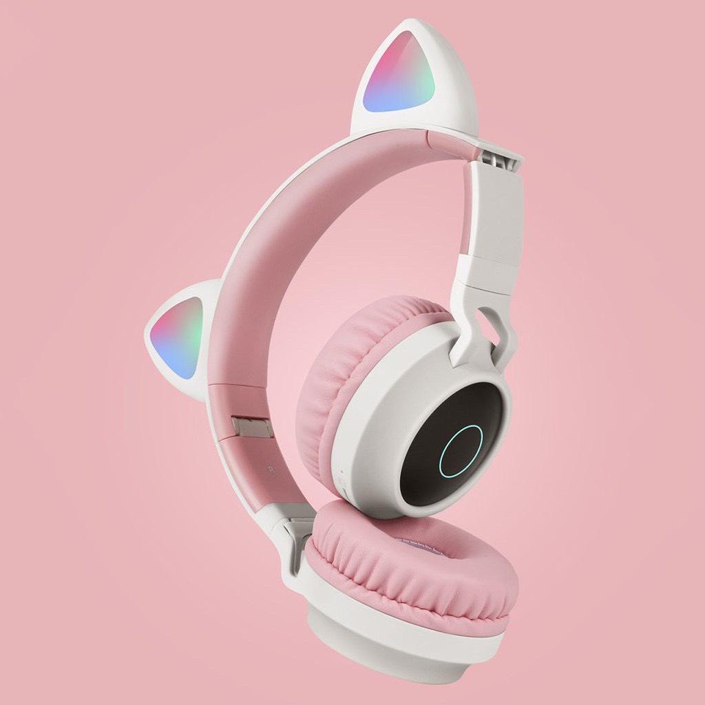 Tai nghe Mèo chụp Cat EAR Hoco W27 / CXT B39 / Borofone BO15, headphone bluetooth V5.0 &quot;chính hãng&quot; - Quà tặng dễ thương