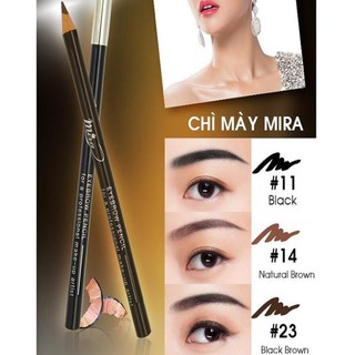 2 cây Chì chuốt kẻ mày Mira Eyebrow Pencil