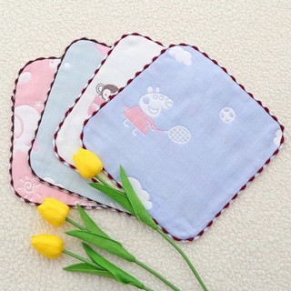 Set 5 khăn sữa sợi tre 4 lớp cao cấp leeleekid