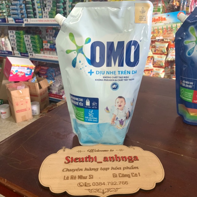 Túi Nước Giặt OMO Matic 2.0kg