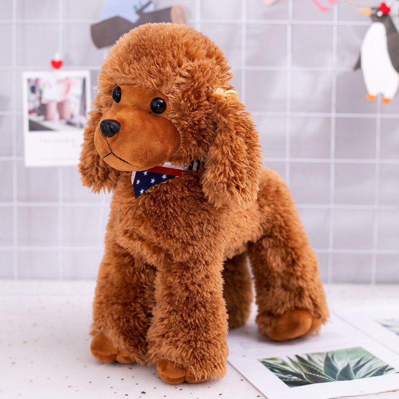 Mới Chó Poodle Nhồi Bông Dễ Thương Cho Bé