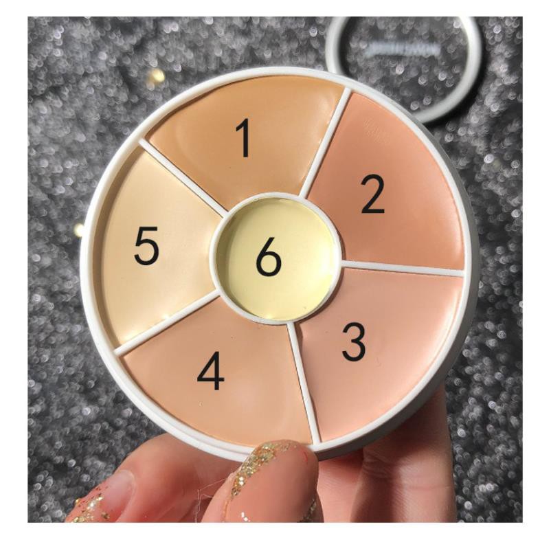 Kem che khuyết điểm tạo khối 6 Ô MÀU KHÁC NHAU cao cấp Maycheer | BigBuy360 - bigbuy360.vn