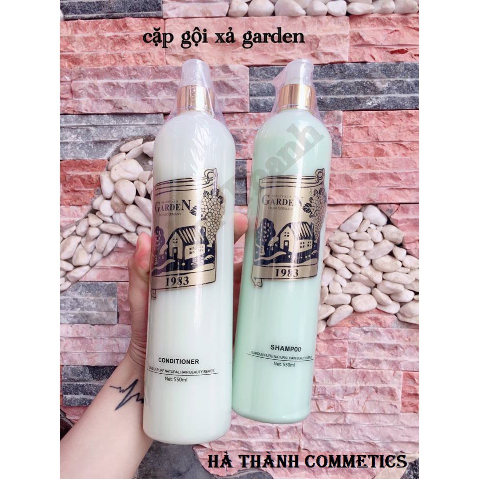 Cặp Dầu Gội Xả Garden 1100ml | BigBuy360 - bigbuy360.vn