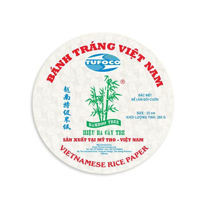 Sỉ 10 gói giá 18.2K / gói BÁNH TRÁNG TRÒN 22cm 250g (ĐẶC SẢN MỸ THO)