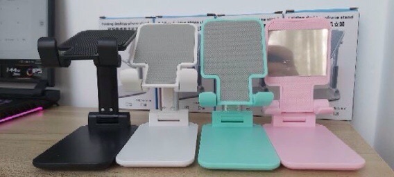 Giá đỡ điện thoại để bàn có gương