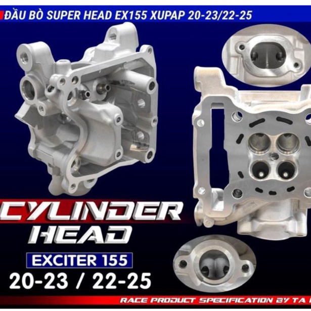 Đầu bò TA RACING + suppap 22-25 &amp; 20-23 EX155 / Y16ZR
