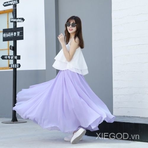 Chân Váy Voan Dáng Xòe Xinh Xắn Dành Cho Nữ | BigBuy360 - bigbuy360.vn