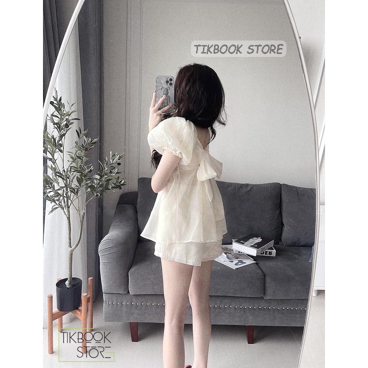 SẴN - Set voan nữ mùa hè siêu hot - Tikbook Store