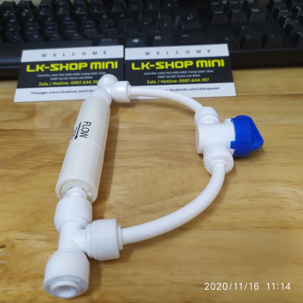 Van xả cho máy lọc nước RO thay cho van cũ