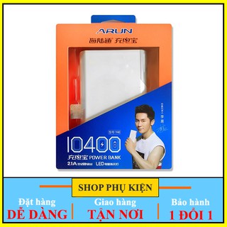 Pin sạc dự phòng arun y40 10.400 mah