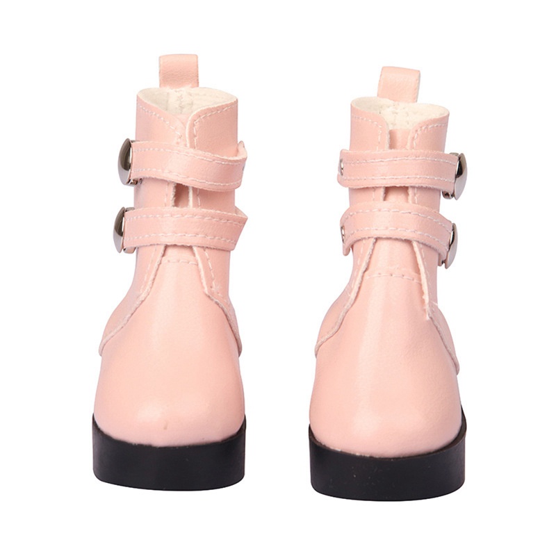 Giày cao gót 7cm bằng da cho búp bê Barbie 1/3