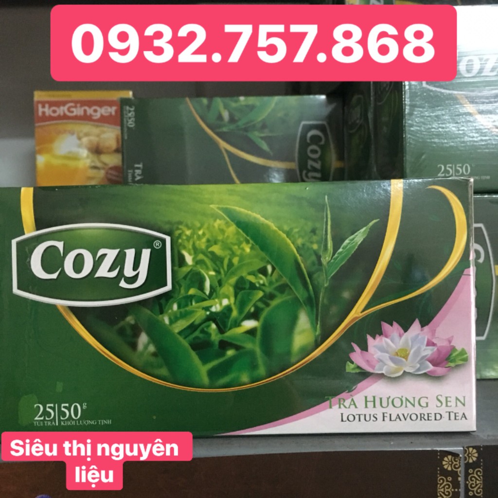 Trà cozy hương sen