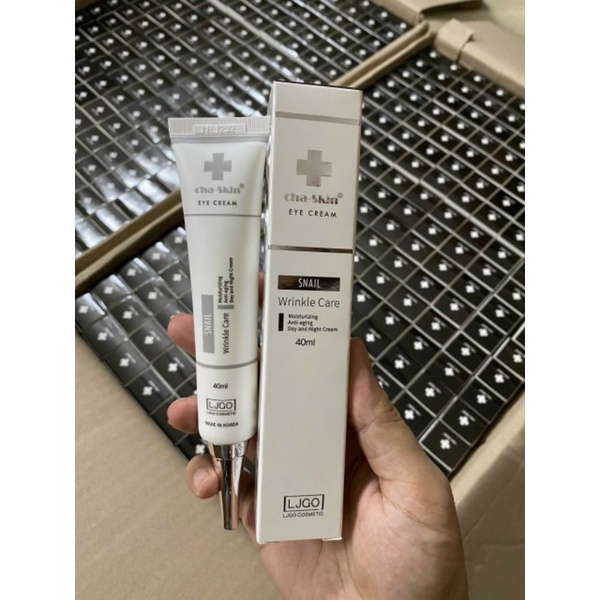 Kem dưỡng vùng mắt cao cấp Cha Skin nail eye cream của Hàn Quốc chai 40ml