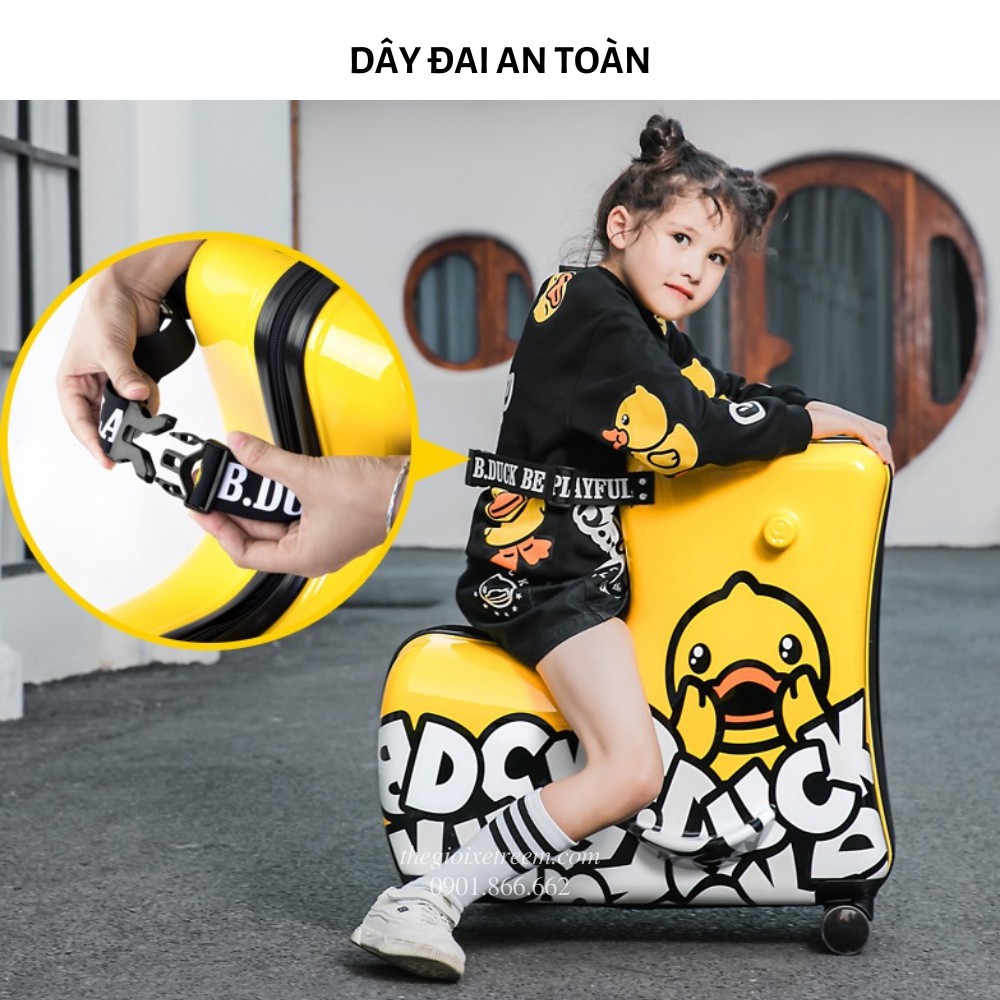 Vali cho bé hình vịt bản quyền BDuck 8180A
