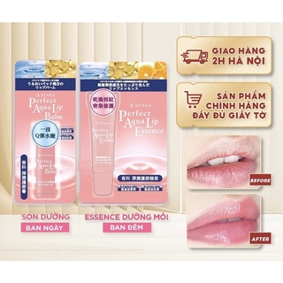 Son - tinh chất dưỡng môi senka perfect aqua lips balm - essence
