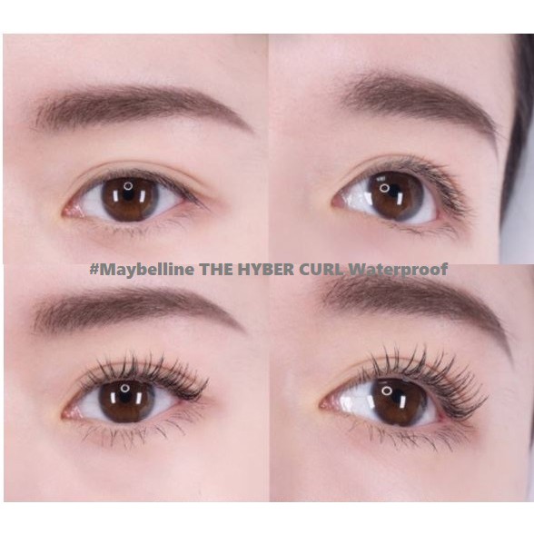 Mascara Dài Mi và Cong Mi #Maybelline New York hyper 𝐂𝐮𝐫𝐥 𝐖𝐚𝐭𝐞𝐫𝐩𝐫𝐨𝐨𝐟