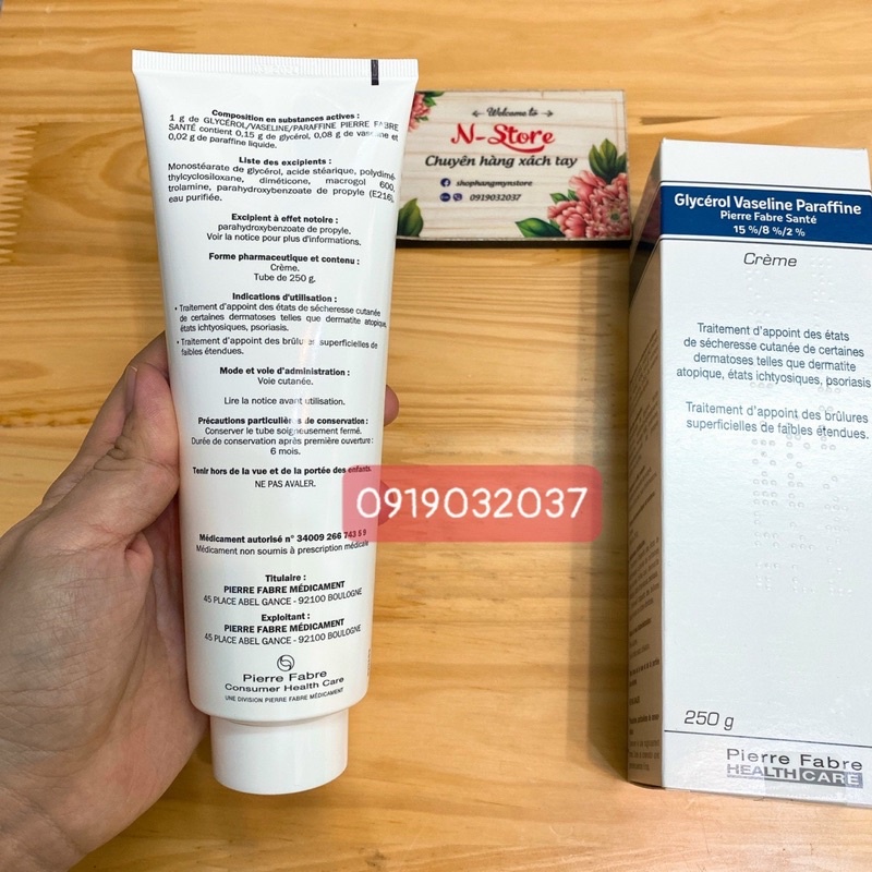 KEM DEXERYL MẪU MỚI NGỪA NẺ CHÀM CHO BÉ PHÁP CHÍNH HÃNG 250GRAM