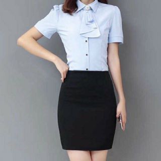 Chân váy đen công sở