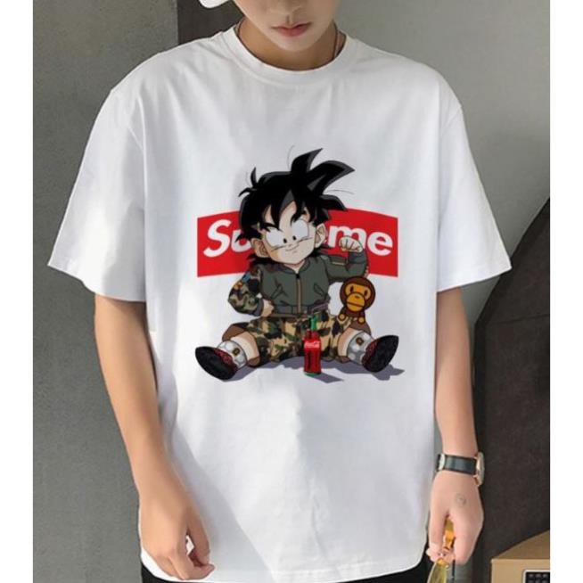 ❤️ Đẹp Mịn 🍁  ÁO THUN, ÁO PHÔNG TAY LỠ UNISEX Phong Cách Nhật GOKU CHẤT LỪ CHO NAM NỮ đủ size M L XL XXL GIÁ RẺ TỐT